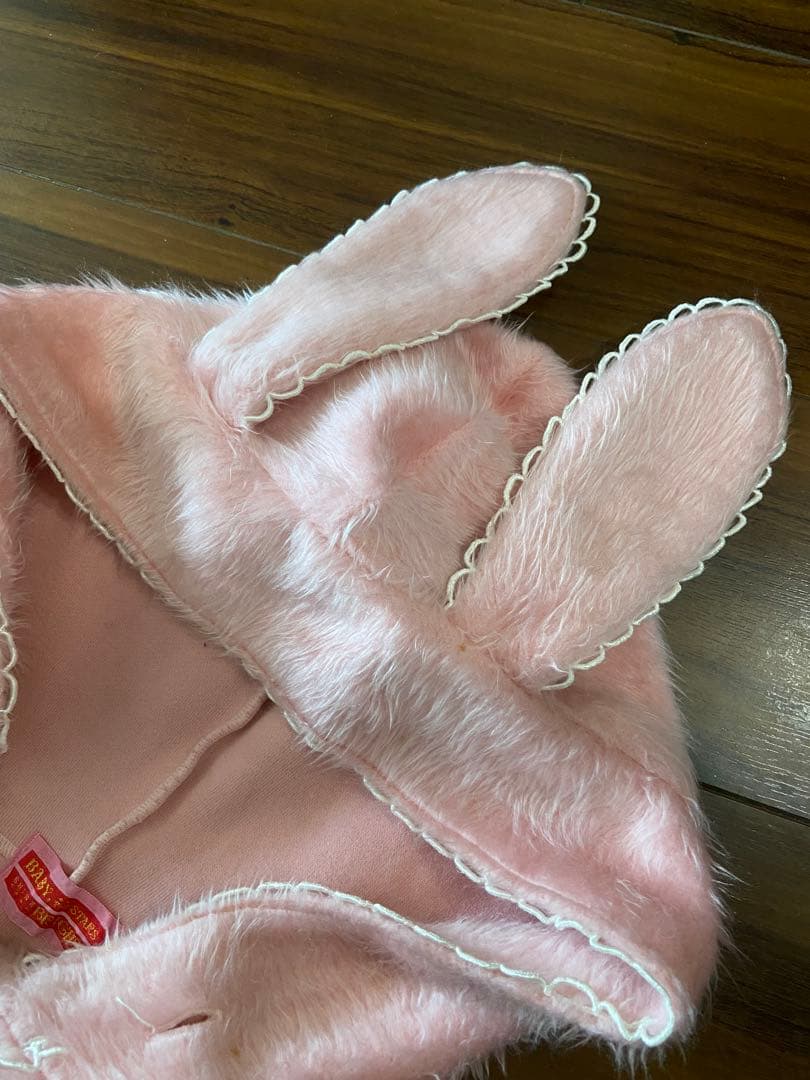 BABY THE STARS ウサ耳ふわふわケープ ベイビー BABY THE ウサ耳