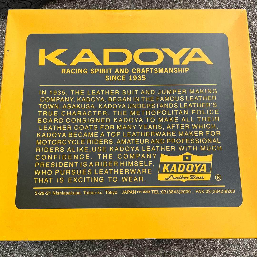 小難有り 日本製 カドヤ ブラックアンクル 25.5cm