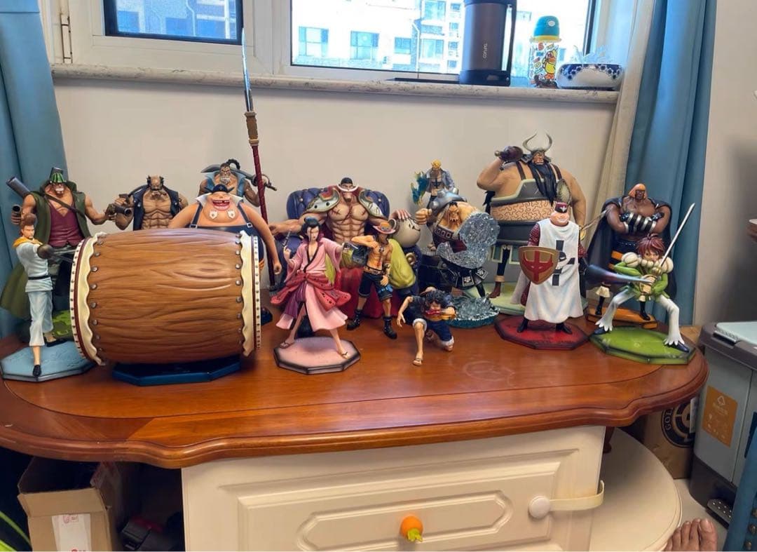 ONE PIECE イゾウ ガレージキット ガレキ スタチュー② - メルカリ