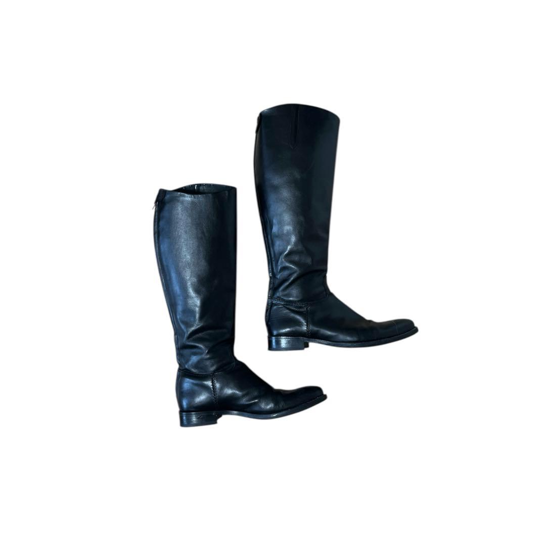 Jil sander レザー　ロングブーツ Jil Sander レザーロングブーツ | ブラック | FARFETCH JP