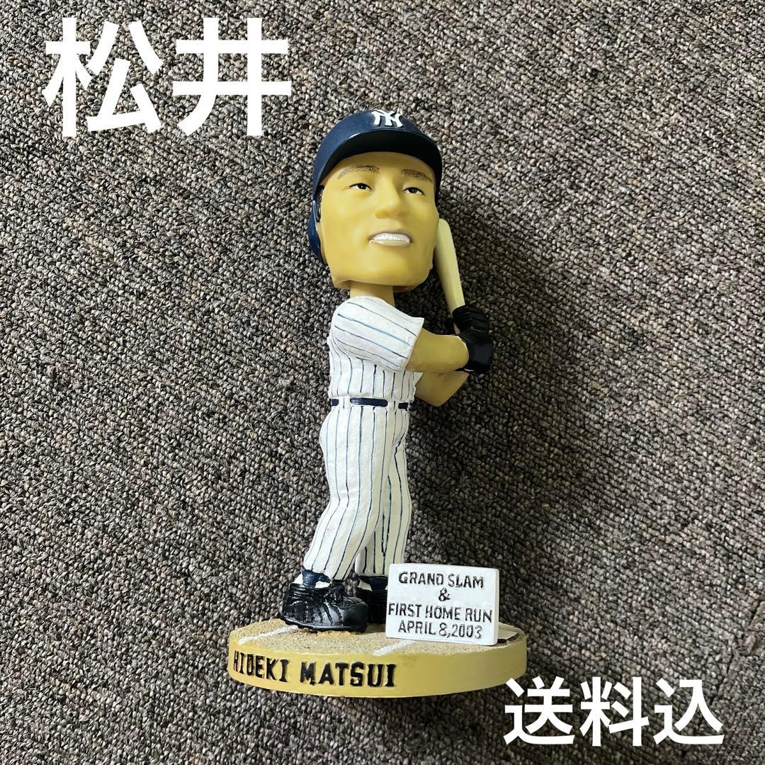 ニューヨーク・ヤンキース 松井秀喜 ボブルヘッド人形 - メルカリ