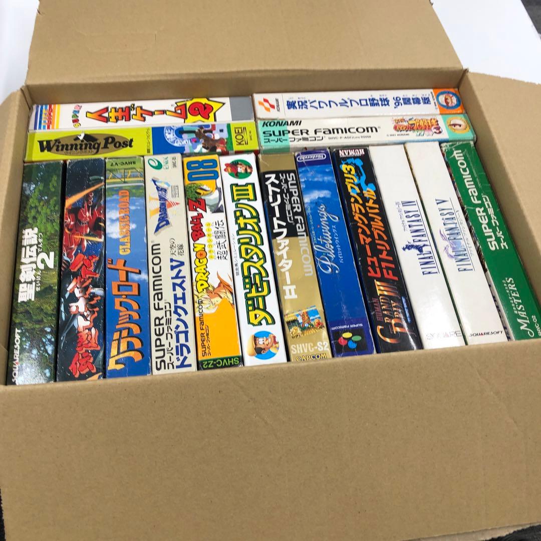 NO.1386 　スーパーファミコン　ソフト１６本まとめ売り スーパーファミコン・ソフト 16本セット まとめ売り - メルカリ