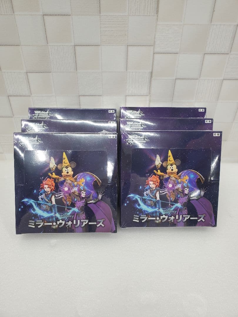 新品ヴァイスシュバルツ Disney ミラー・ウォリアーズ 未開封 6BOX