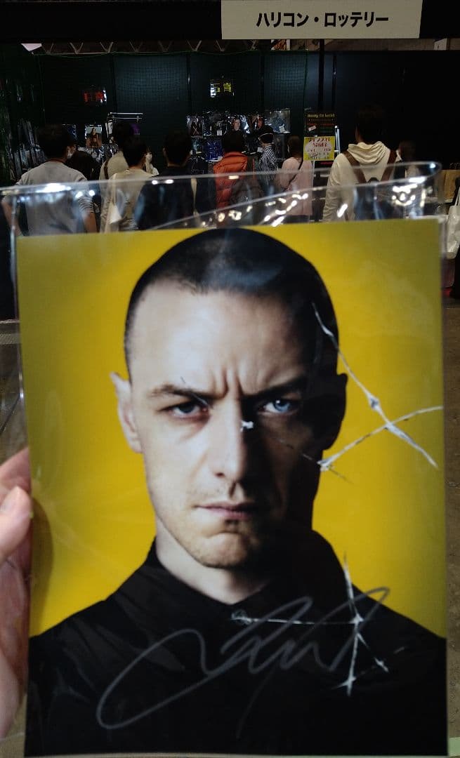 ジェームズ・マカヴォイ 直筆サインポートレート コミコン X-MEN 俳優