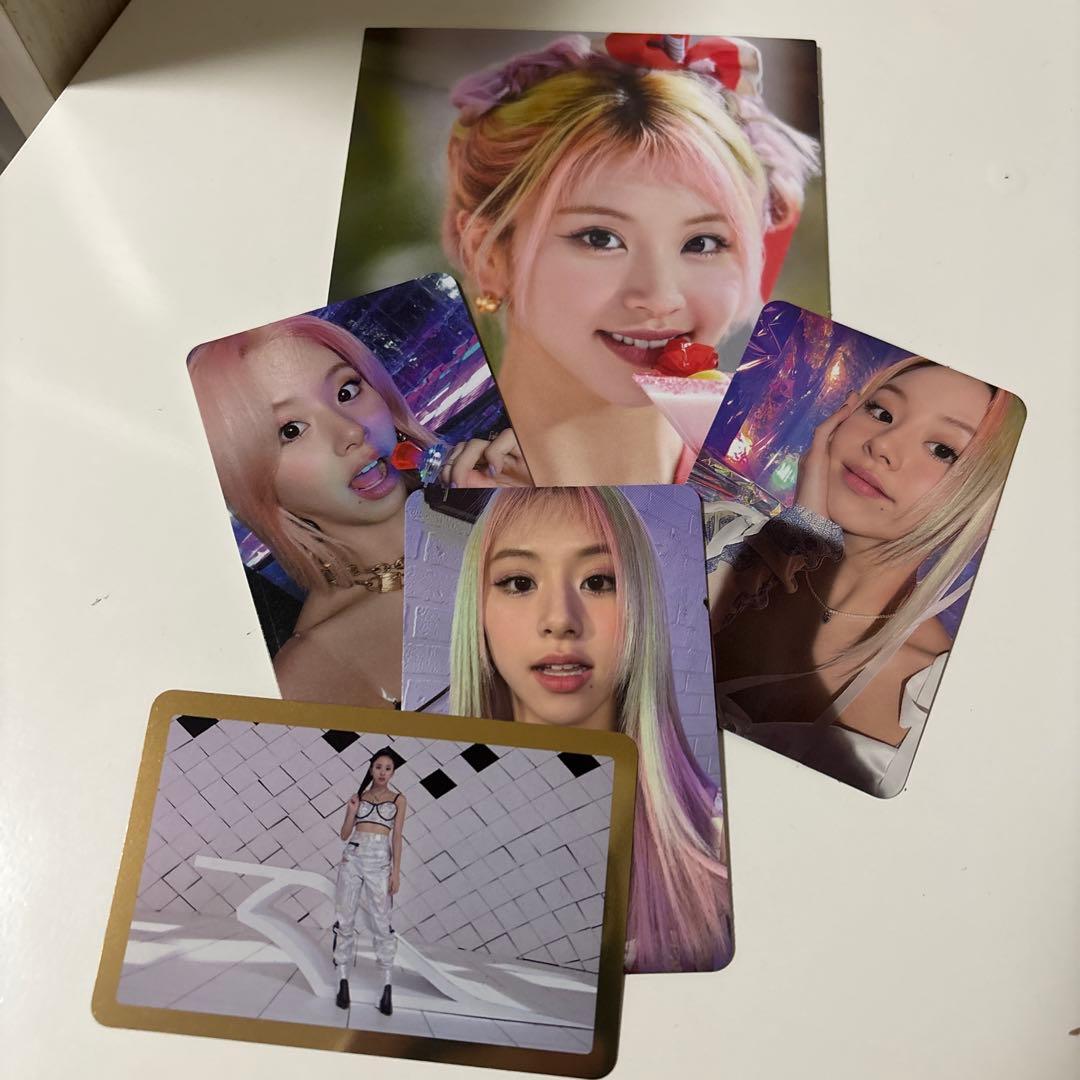 TWICE チェヨン トレカ5枚セット - メルカリ