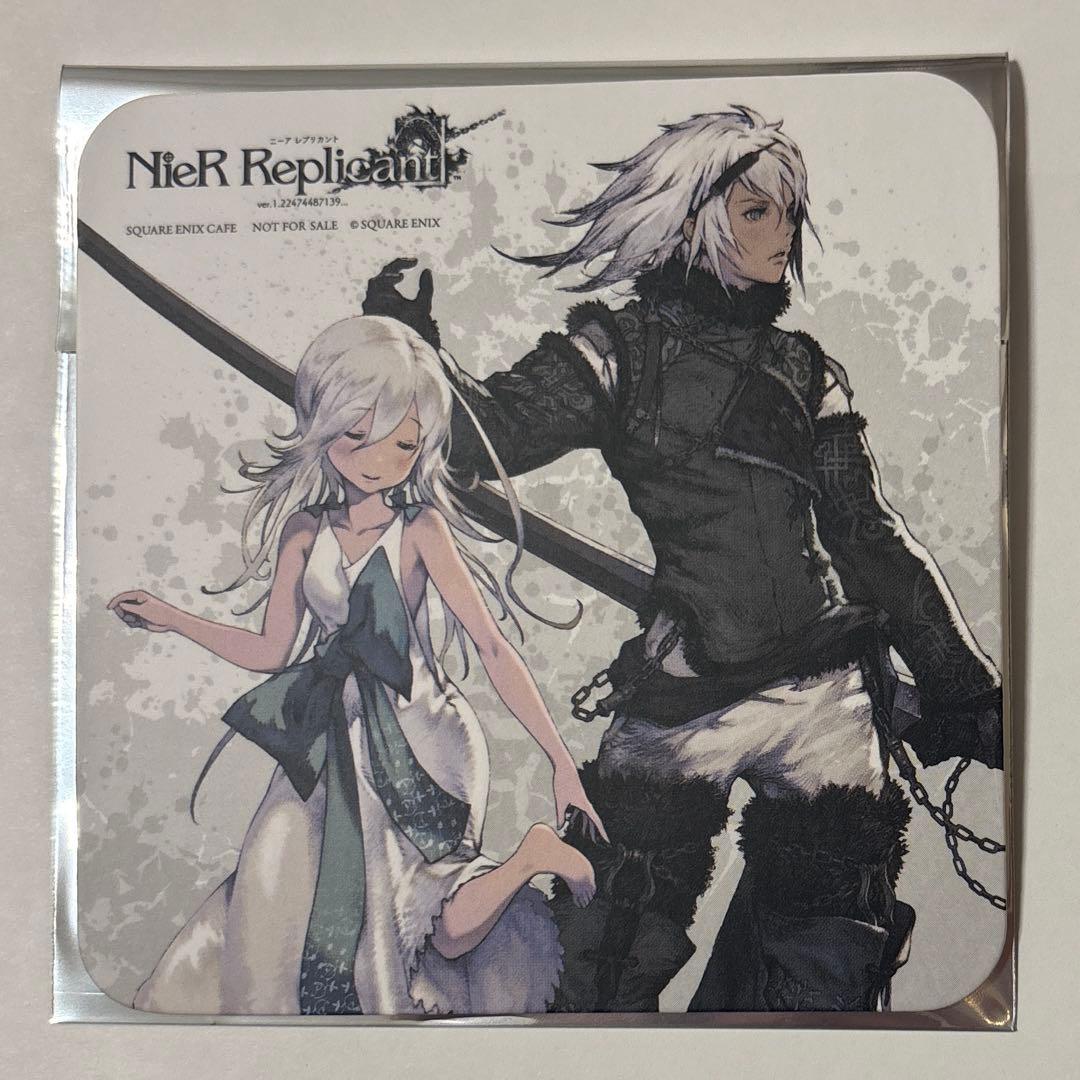 ニーアレプリカント コースター スクエニカフェ ヨナ ニーア - メルカリ