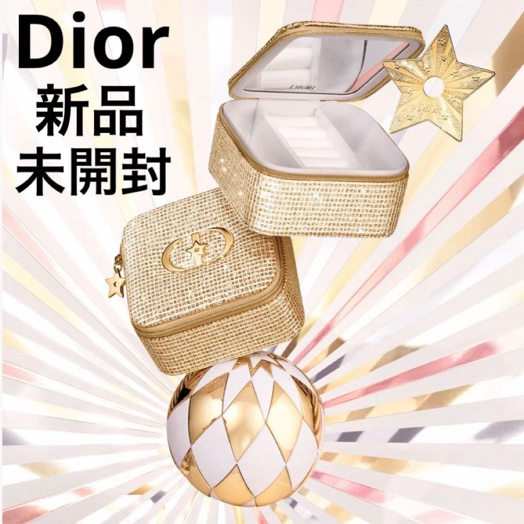 新品 Diorノベルティ オリジナル ジュエリーケース 2025ホリデー限定品