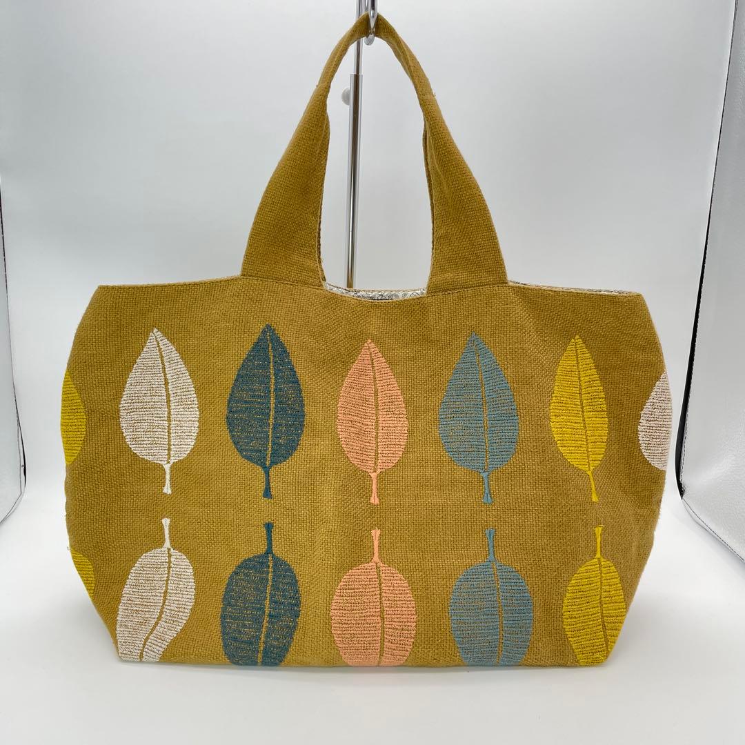 【T9】ミナペルホネン　トートバッグ　パニーニバッグ 中古・古着通販】mina perhonen (ミナ ペルホネン) パニーニバッグ