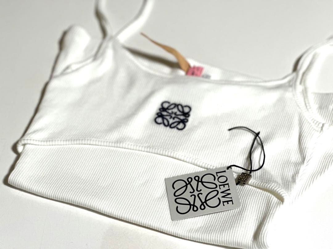 LOEWE アナグラムコットンキャミソール 美品 更にお値下げします