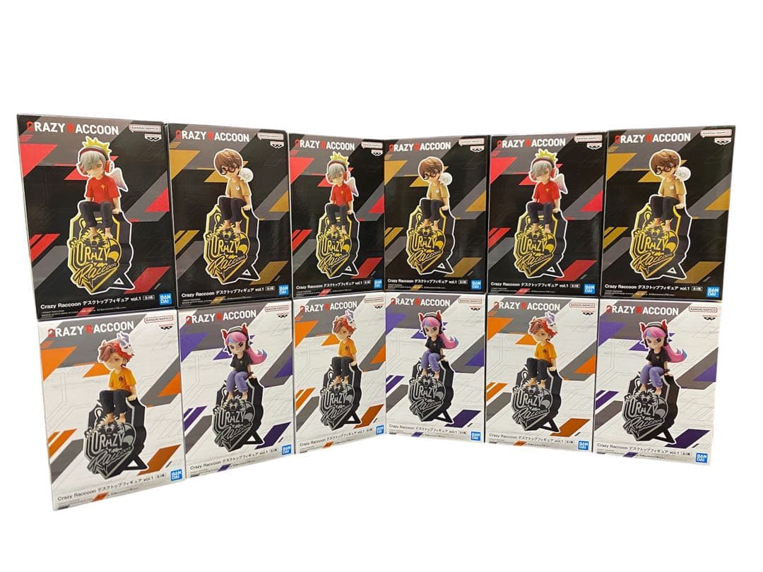CrazyRaccoon デスクトップフィギュア vol.1 全4種セット ×3 - メルカリ
