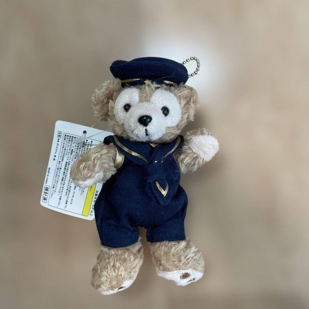 ダッフィー ぬいぐるみバッジ セーラー 水兵 ディズニー ぬいば 未使用