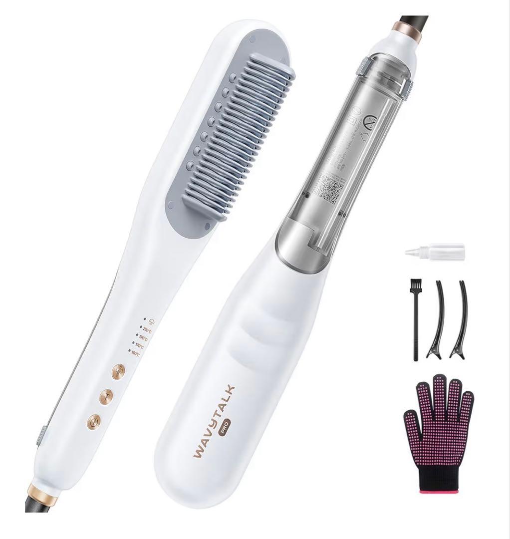 WAVYTALKウェイビートーク ヘアアイロン スチームヘアアイロン - メルカリ