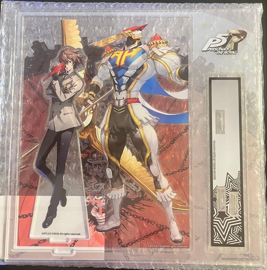 ペルソナ5ロイヤル　楽天コレクション　A賞　明智吾郎 アクリルスタンド クロウ lashinbangtsuuhan_l07130440