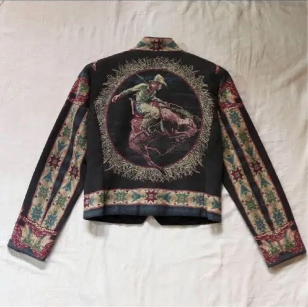 ヴィンテージウエスタンジャケット ⭐︎一目惚れ⭐︎USA製 ゴブラン