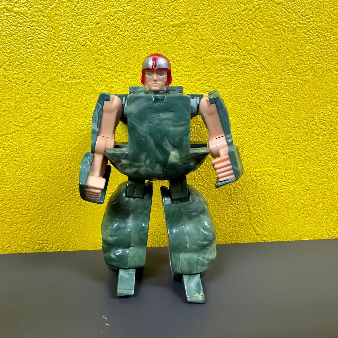 希少！1985 BANDAI マシンロボ【岩石超人 バトルロック】 - メルカリ