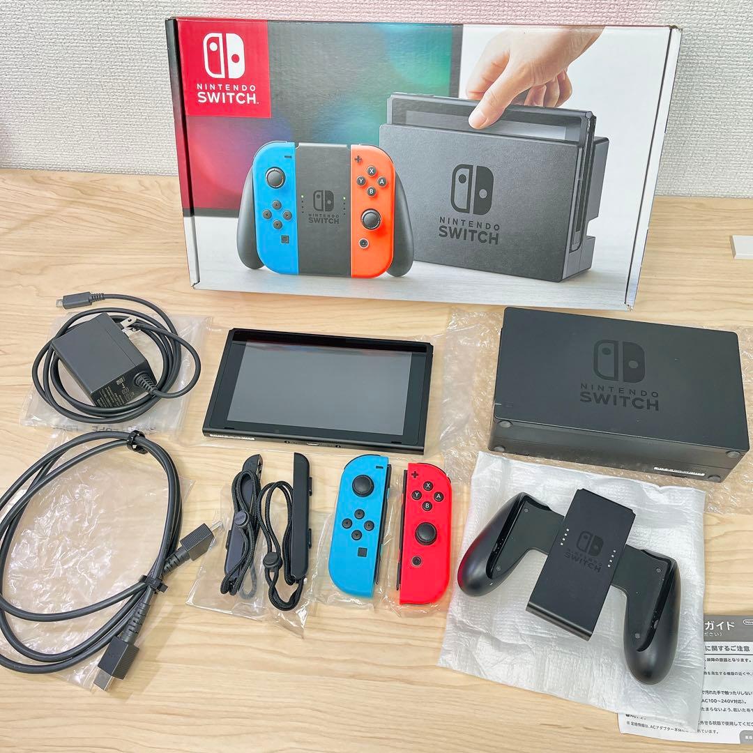美品完品】ニンテンドースイッチ 本体 2018 Nintendo Switch - メルカリ