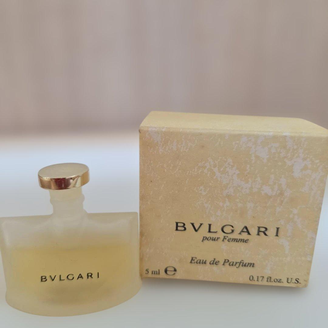 BVLGARI pour Femme 5ml Eau de Parfum - メルカリ