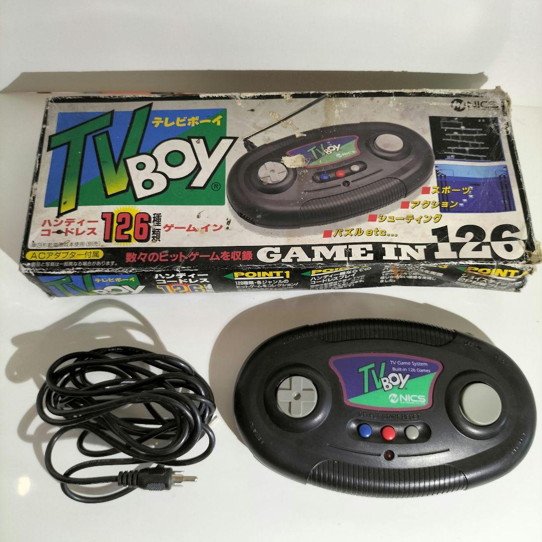 当時物 NICS TV BOY GAME IN 126 テレビゲーム機 レトロ - メルカリ