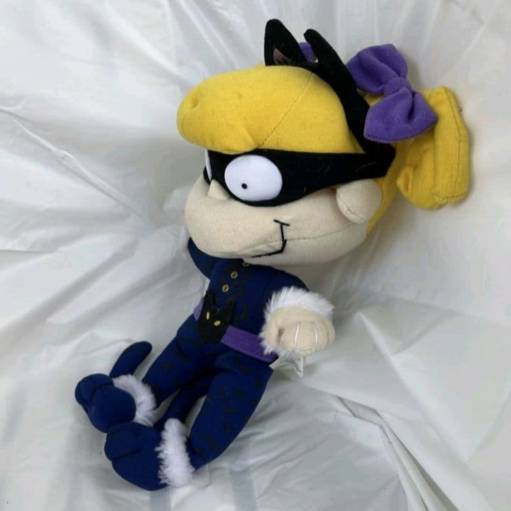 ニコロデオン ラグラッツ ぬいぐるみ アンジェリカ パープルキャット