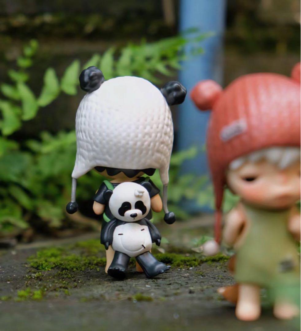 POPMART hirono STRAY PANDA フィギュア 海外限定 - メルカリ