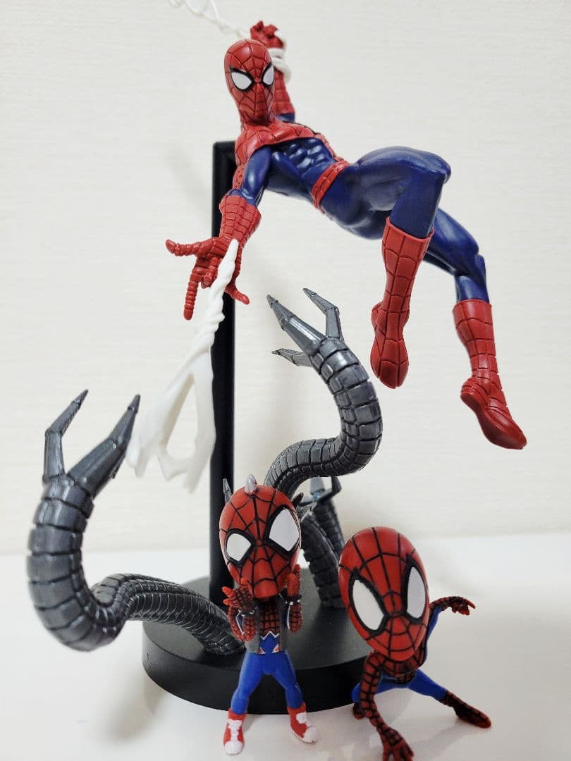 スパイダーマンフィギュア 3体セット - メルカリ