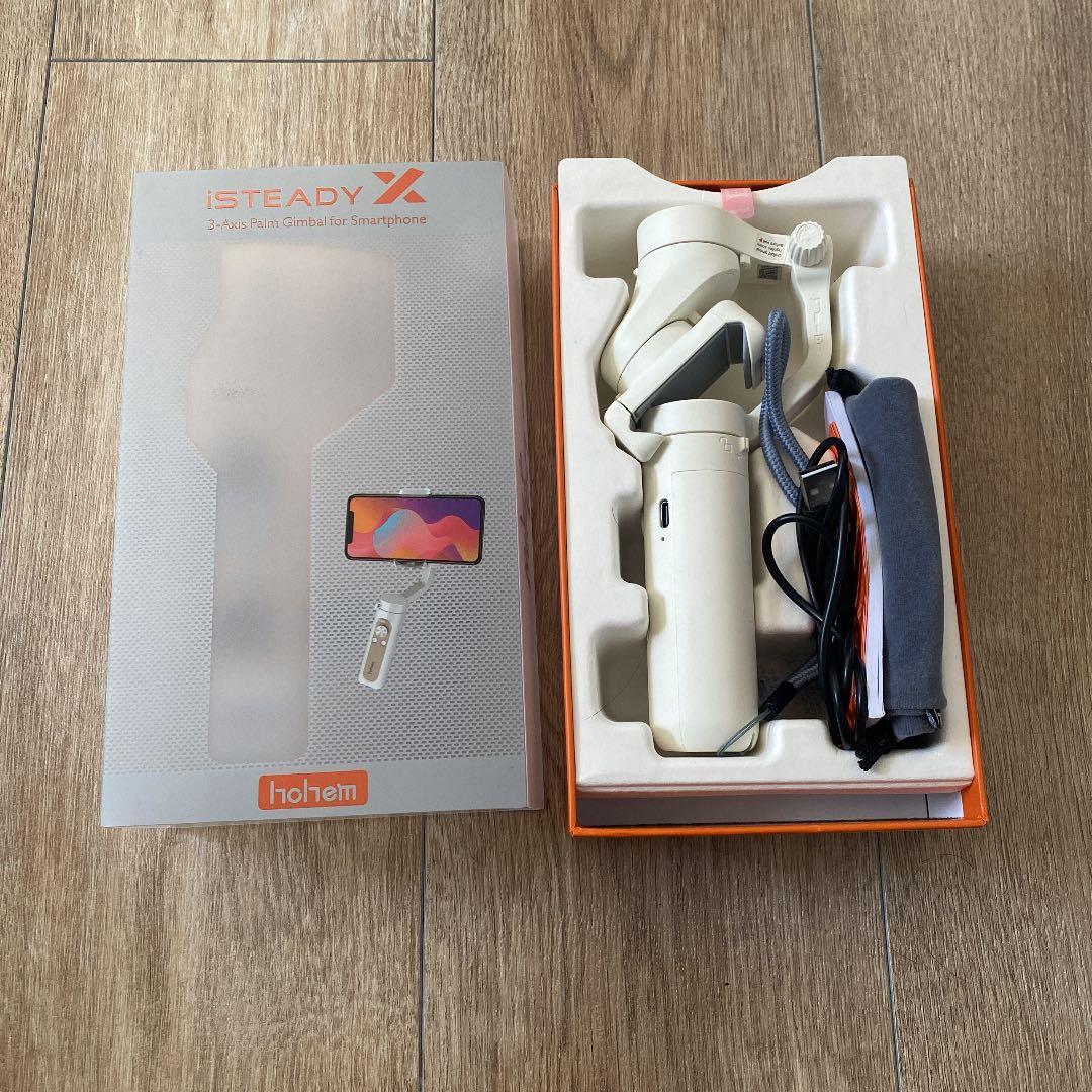 hohem ジンバル 数回使用のみ 欲しい機能全部入りのスマホ用電動ジンバル「Hohem iSteady V3