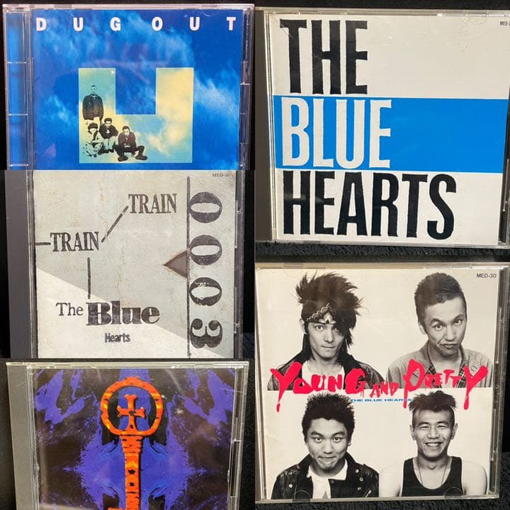 THE BLUE HEARTS CD5枚セット - メルカリ
