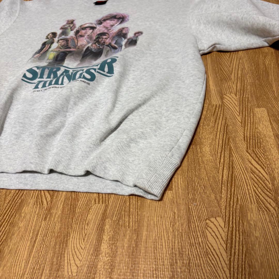 ストレンジャーシングス コラボ スウェット トレーナー サイズM グレー