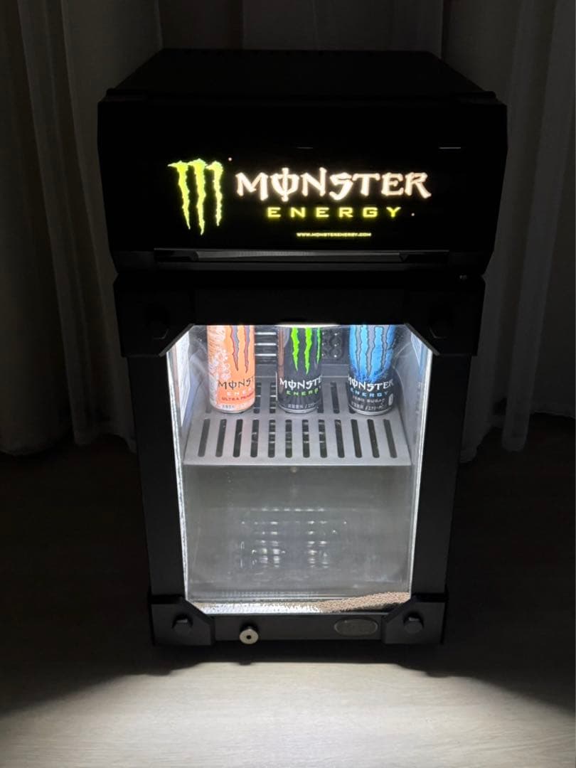 Monster Energy モンスターエナジー 冷蔵庫 冷蔵 ショーケース - メルカリ