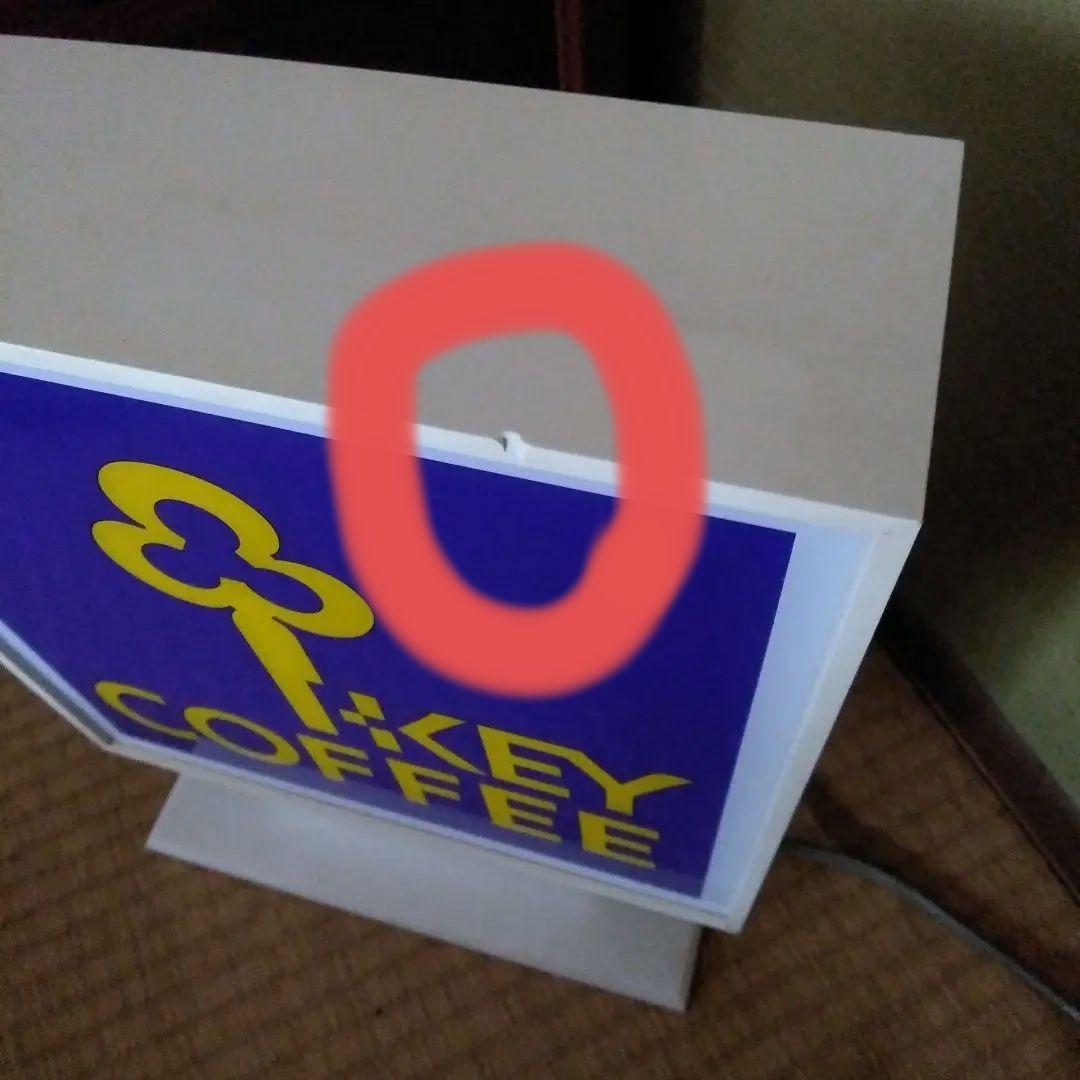 KEY COFFEE卓上 照明サイン 小さな傷が一カ所あり！ - メルカリ