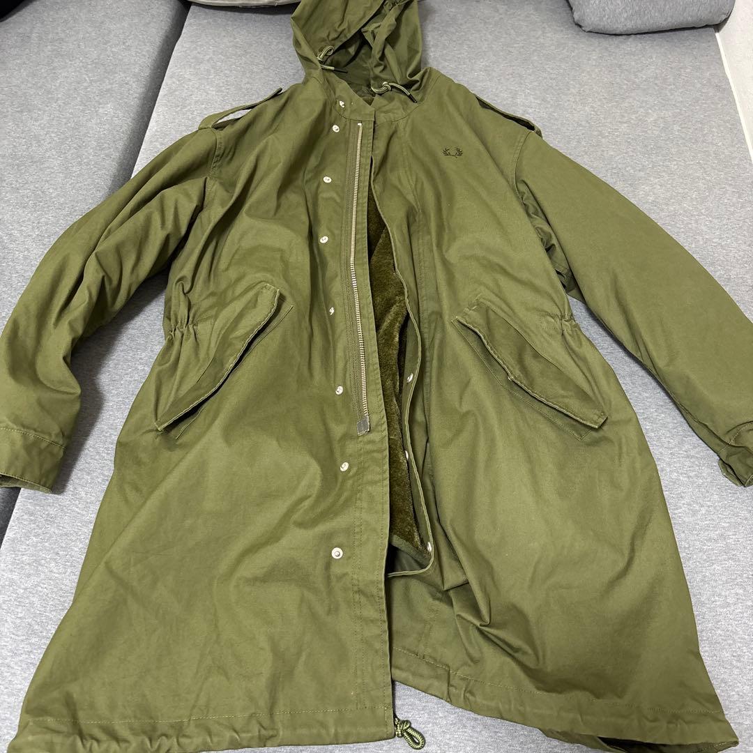 フレッドペリー モッズコート Fur Lined Fishtail Parka - メルカリ