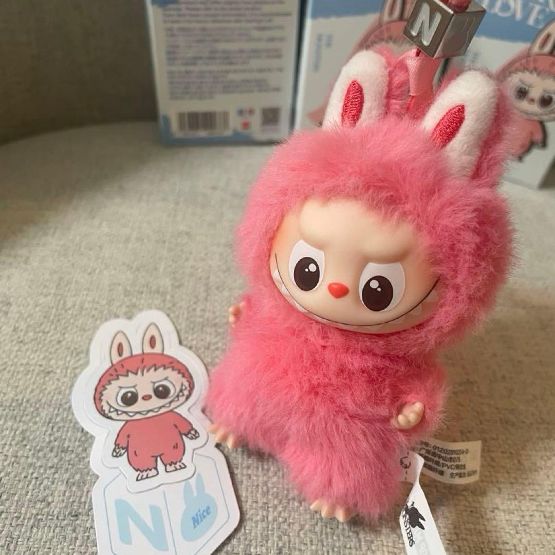 ラブブ イニシャル ピンク系3体セット【N,Q,U】 - メルカリ