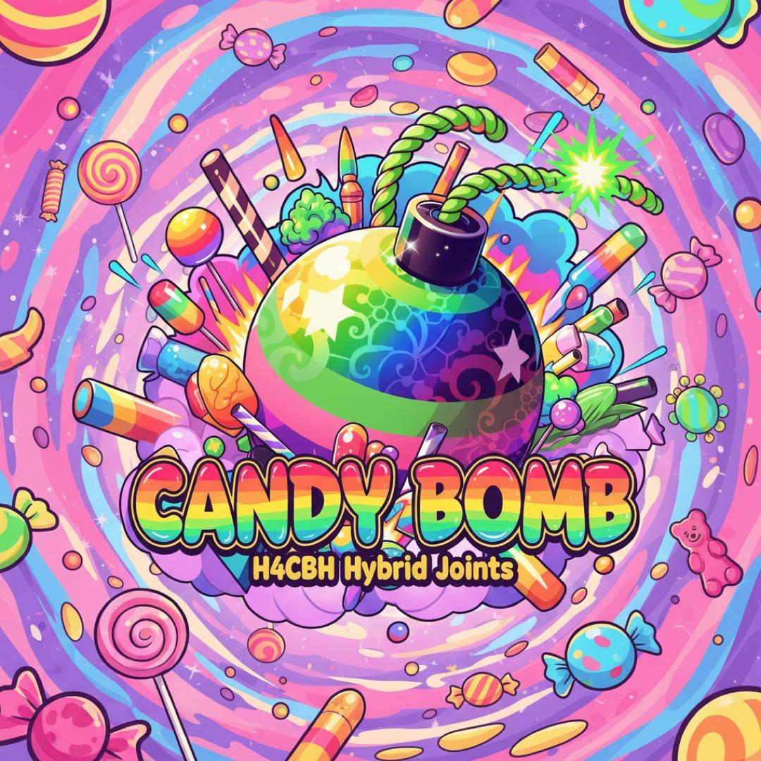 高濃度H4CBH60%リキッド1ml -Candy Bomb-