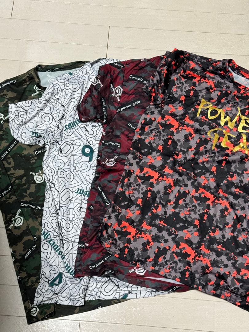 セラミックパワーギア　快適Tシャツ Lサイズ4枚セット t21_top.jpg