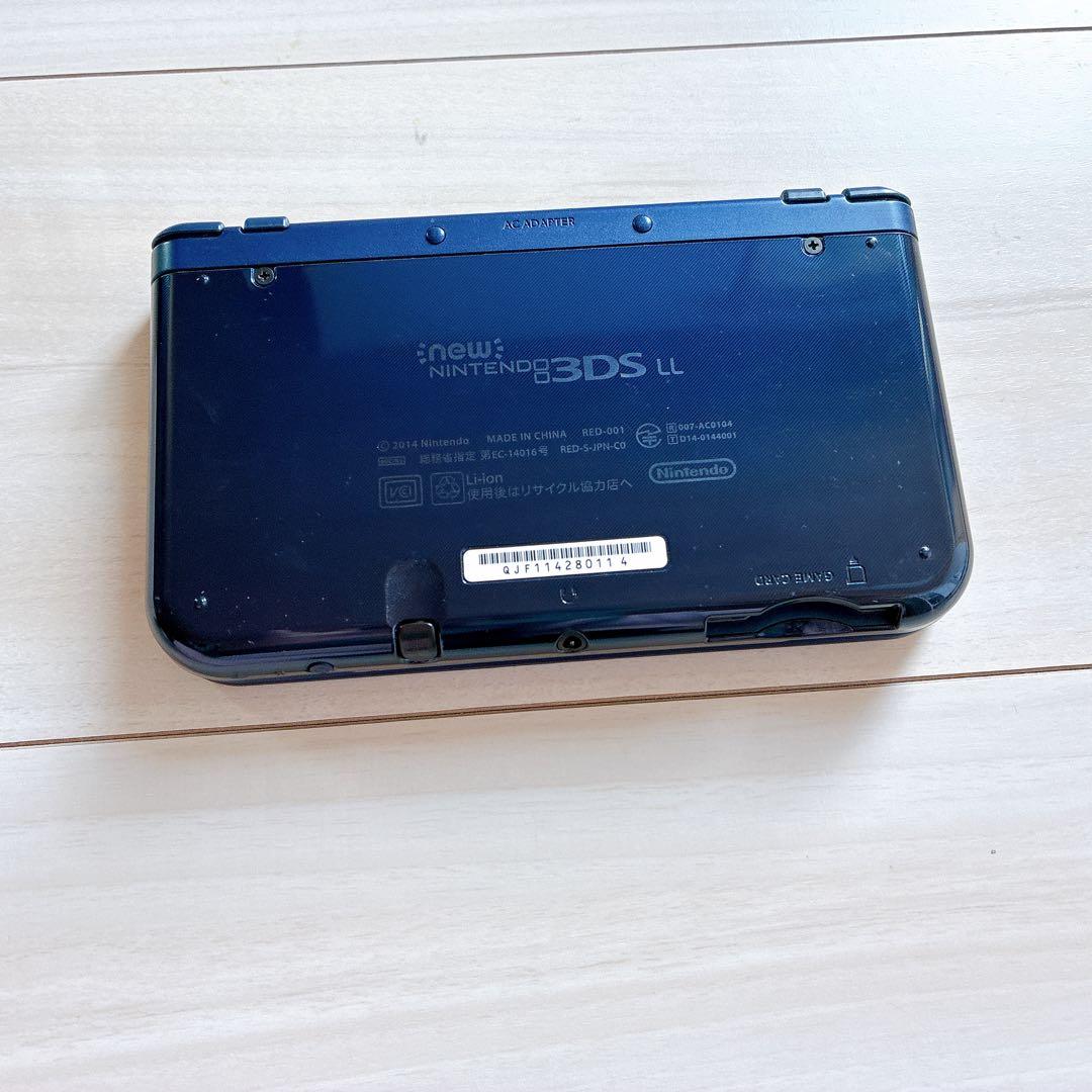 上下IPS画面 箱付 美品】New ニンテンドー3DS LL メタリックブルー
