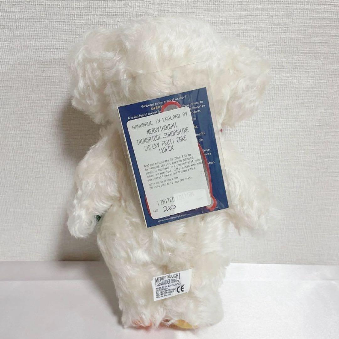 メリーソート フルーツケーキ チーキー ホワイト テディベア 白