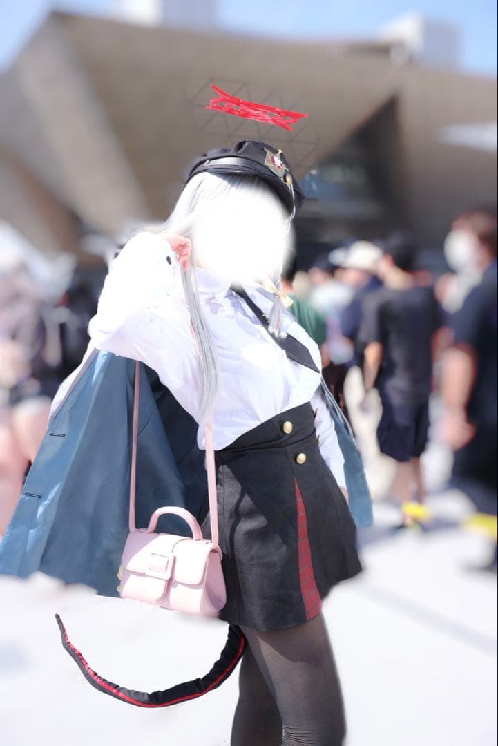 ブルアカ 黒舘ハルナ コスプレ Mサイズ