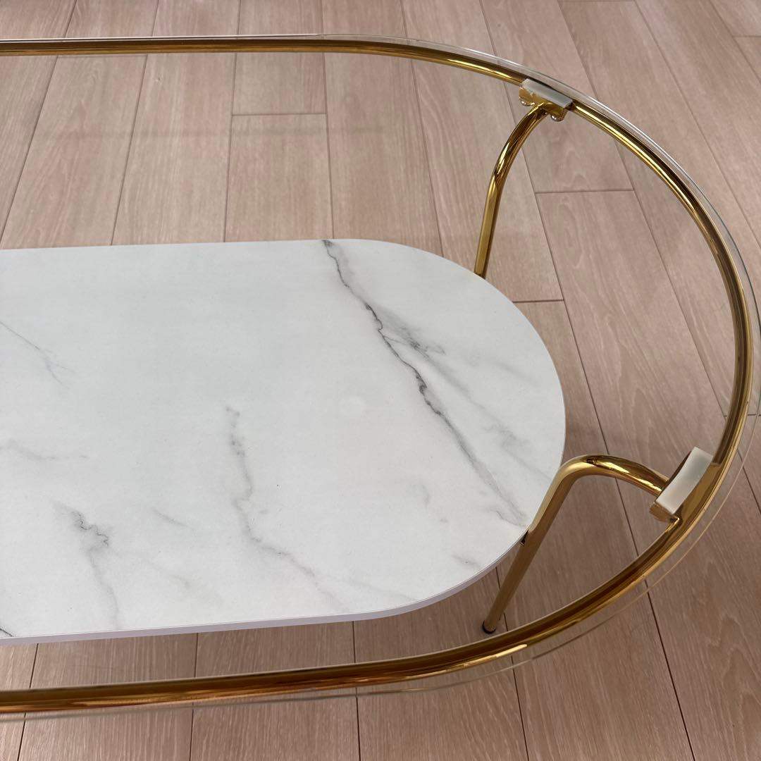 Francfranc レガートコーヒーテーブル L 直接受渡し限定 - メルカリ