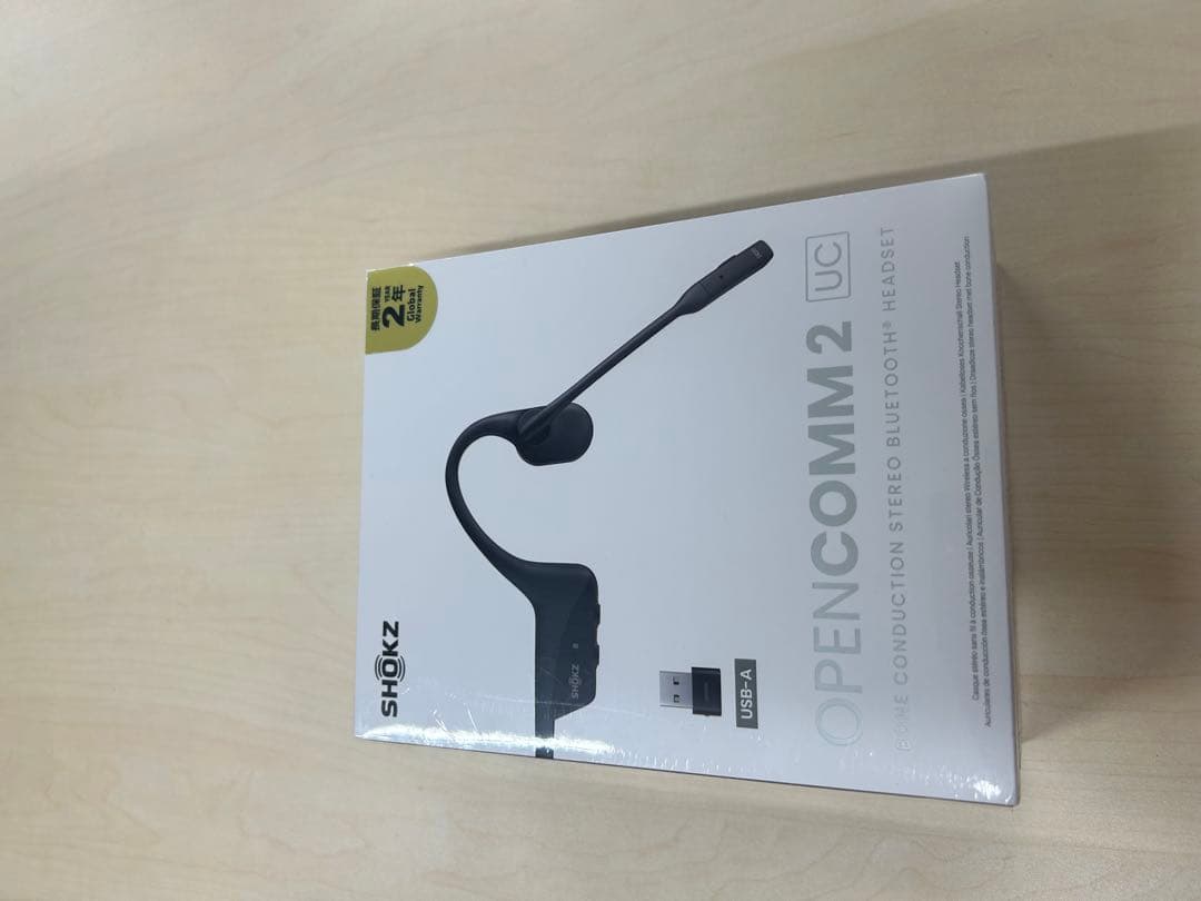 【角たけしさま専用】SHOKZ OPENCOMM 2 骨伝導イヤホン