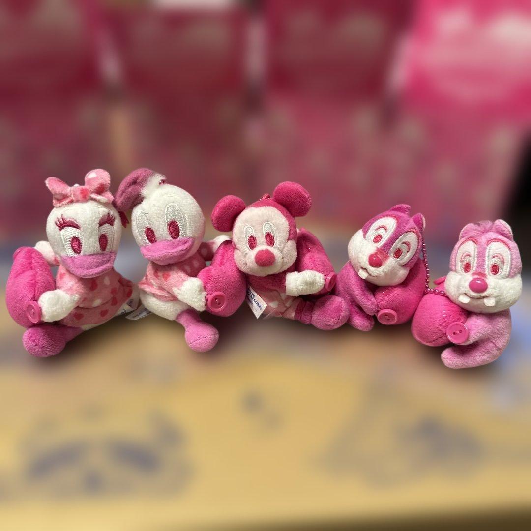 ミニーマウス ぬいぐるみ 東京ディズニーランド 5点セット ぬいぐるみチャーム ミニーマウス ぬいぐるみ 東京ディズニーランド 5点セット ぬいぐるみ