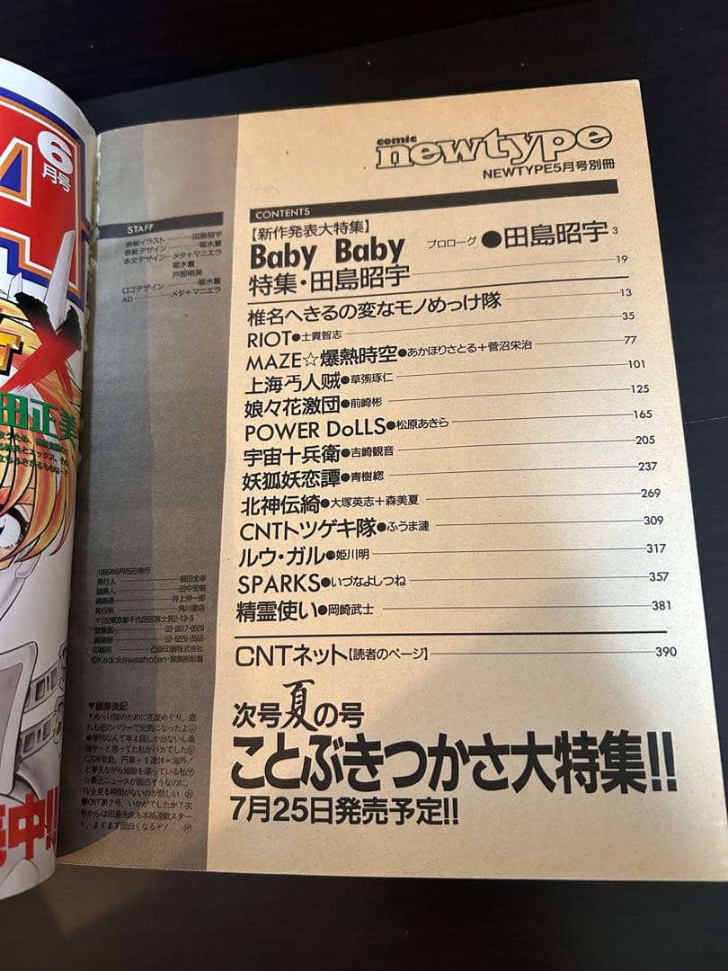 値段交渉ご自由に⭐️ニュータイプ 別冊 1995年春号