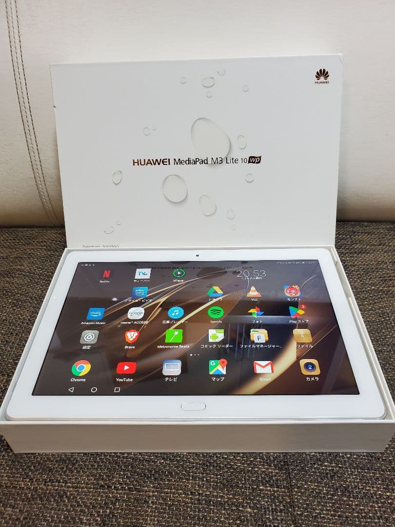 HUAWEI MediaPad M3 Lite 10 wp 地デジテレビ/防水