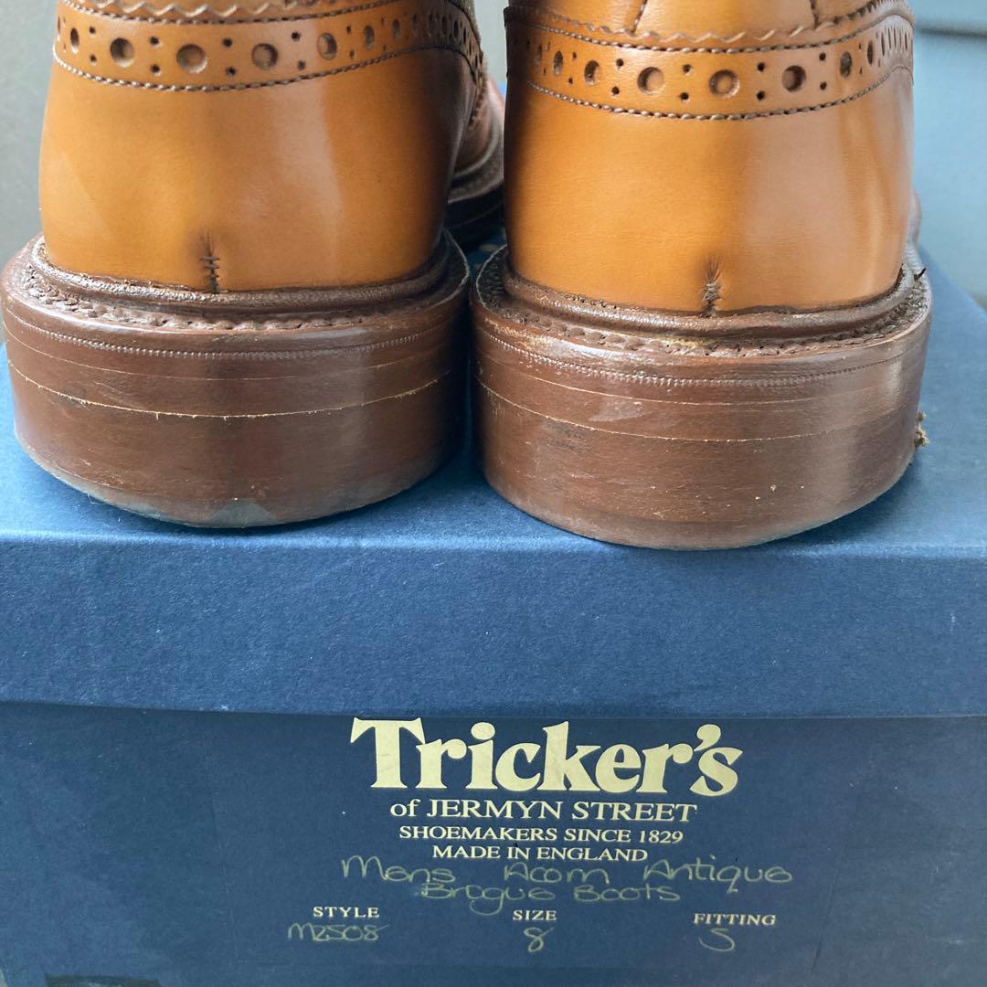 【期間限定値下げ】Tricker's ブローグブーツ 26.5cm