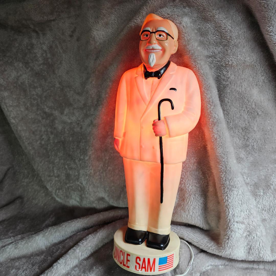 激レア】ケンタッキー カーネルサンダース ランプ ライト点灯確認済み