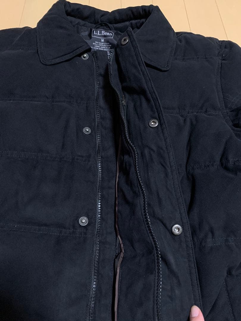【希少】L.L.Bean エルエルビーンダウンジャケットブラックMサイズLサイズ