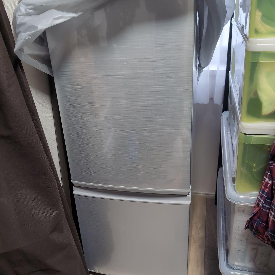 SHARP SJ-D17E-S 冷蔵庫 167L 2019年製 SJ-D17E-S 冷蔵庫 シルバー系 [167L /2ドア /右開き/左開き付け替え