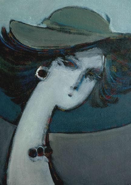 益田義信絵画油絵（8Fサイズ）