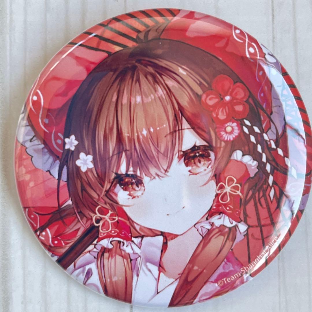 博麗霊夢 東方Project 浴衣 アクリルスタンド 缶バッジ フィギュア