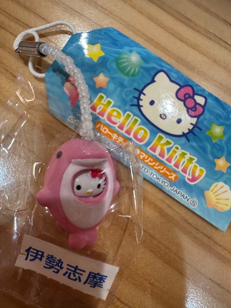 ハローキティ 変身マリンシリーズ イルカ ピンク ストラップ - メルカリ