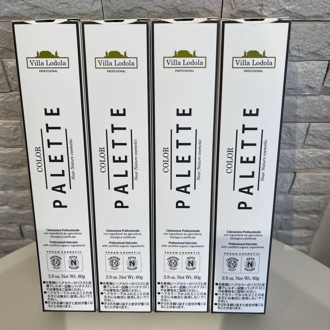 ミルボン ヴィラロドラ オーガニックカラー パレット カラー1剤 4本